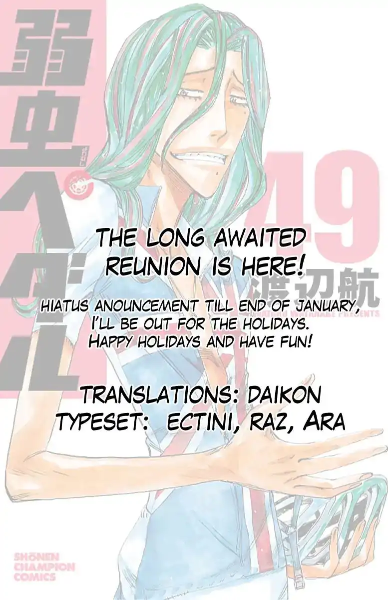 Yowamushi Pedal Chapter 418 19